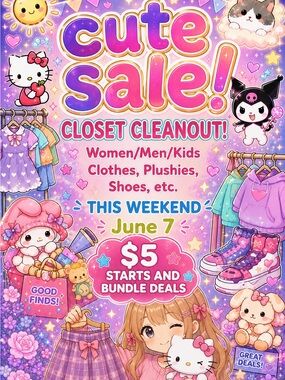 CUTE 6/7 SALE